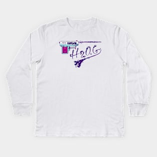 Squirt Gun Gang Kids Long Sleeve T-Shirt